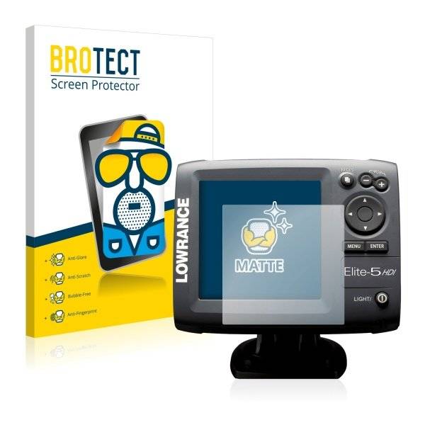 Displayschutzfolie für Lowrance Elite 5 HDi CHIRP