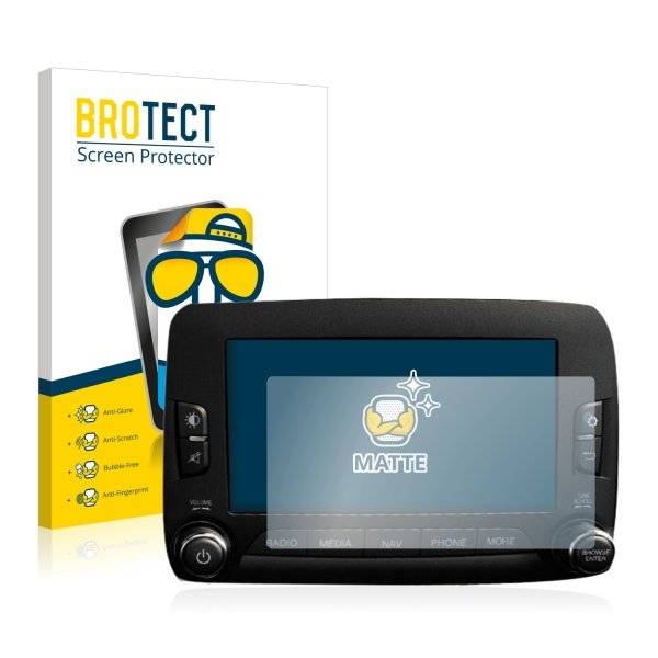 Displayschutzfolie für Uconnect 6.5 (Fiat 500X)