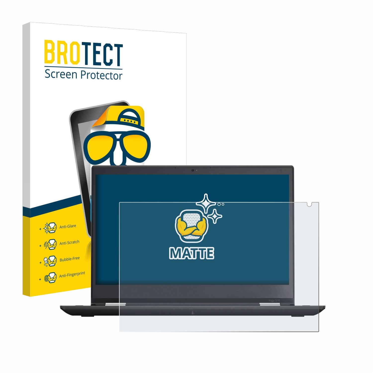 BROTECT Entspiegelungs-Folie für Lenovo ThinkPad Yoga 370