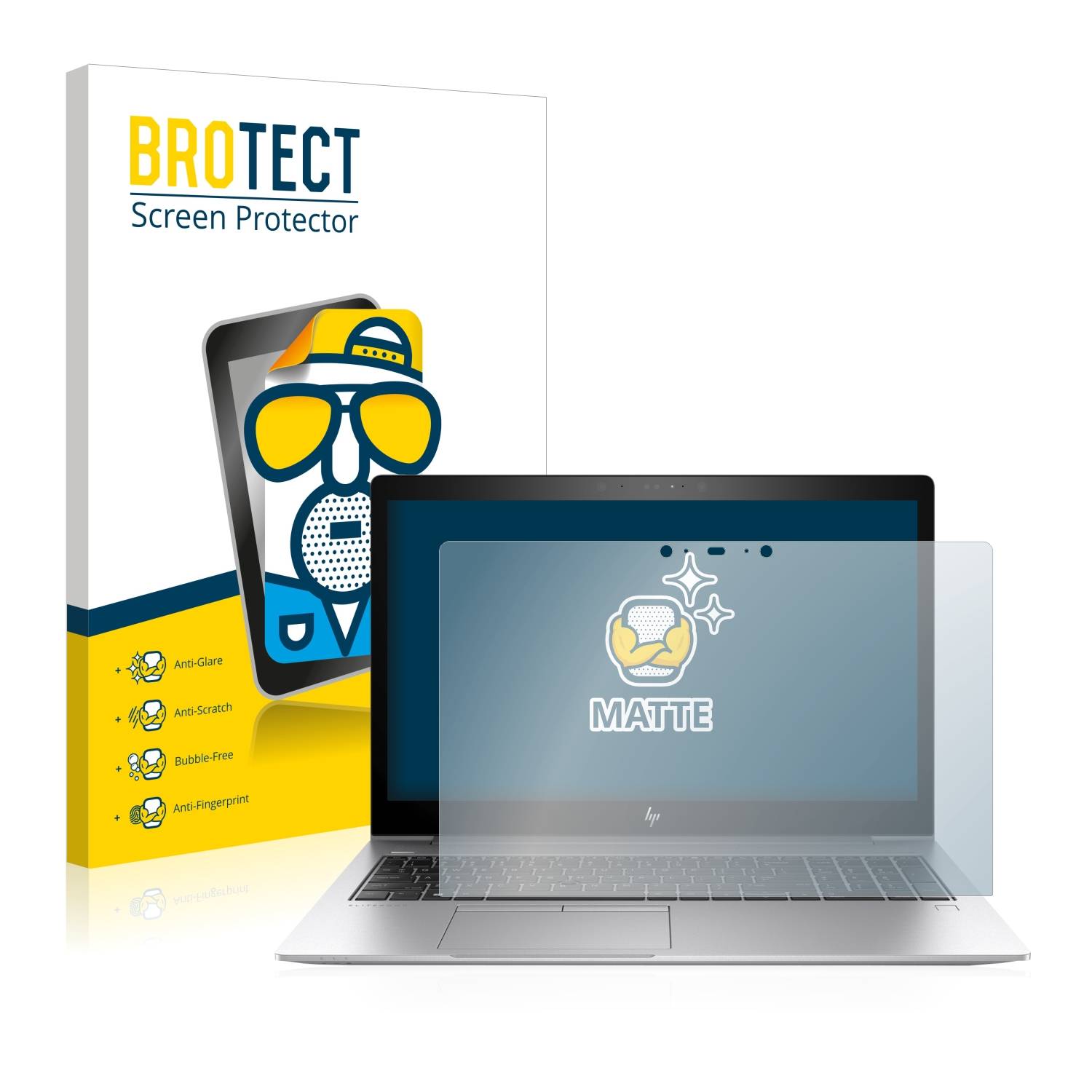 BROTECT Entspiegelungs-Folie für HP EliteBook 850 G5 Touch