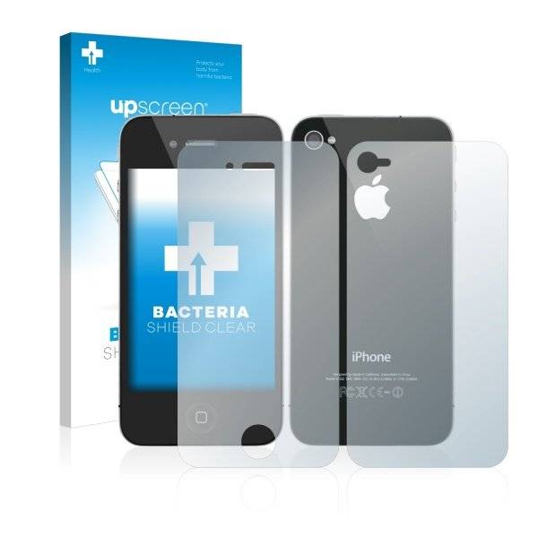 Displayschutzfolie für Apple iPhone 4 (Vorder + Rückseite)
