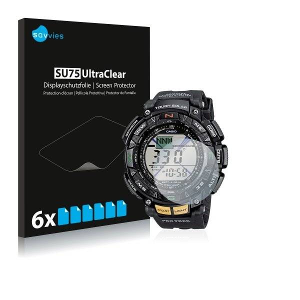Displayschutzfolie für Casio Pro Trek PRG-240-1ER