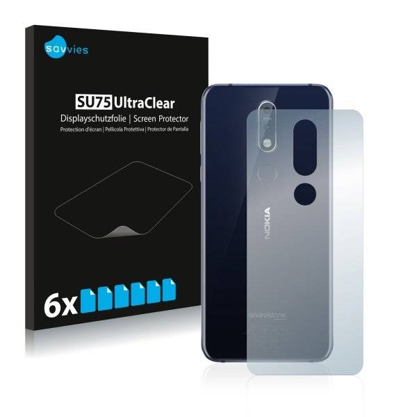 Displayschutzfolie für Nokia 7.1 (Rückseite)