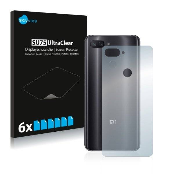 Displayschutzfolie für Xiaomi Mi 8 Lite (Rückseite)