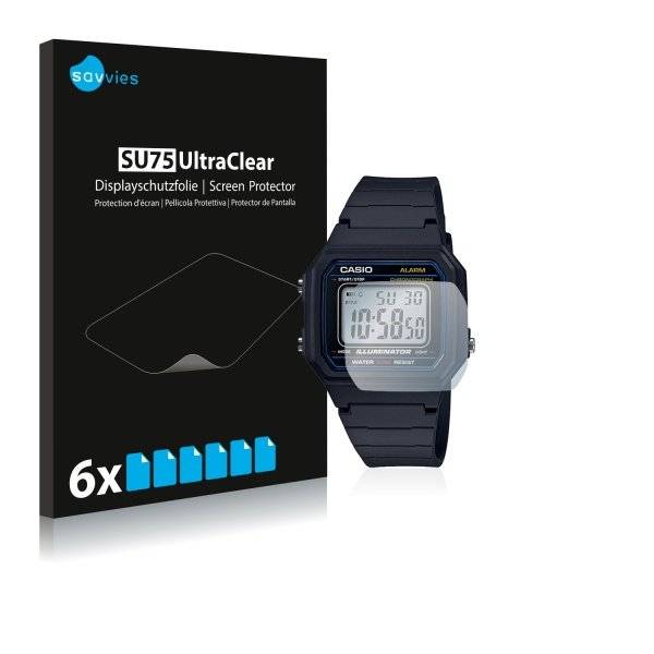Displayschutzfolie für Casio Unisex F91W1YER