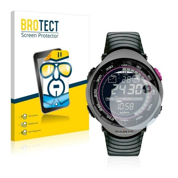 Displayschutzfolie für Suunto Vector Charcoal Gray