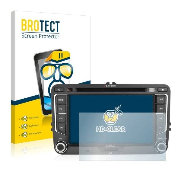 Displayschutzfolie für Zenec Z-E3726