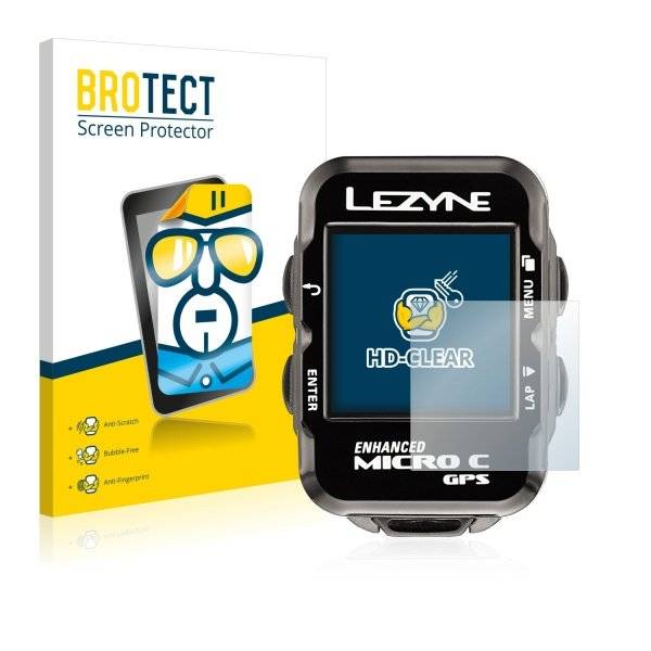Displayschutzfolie für Lezyne Micro C GPS