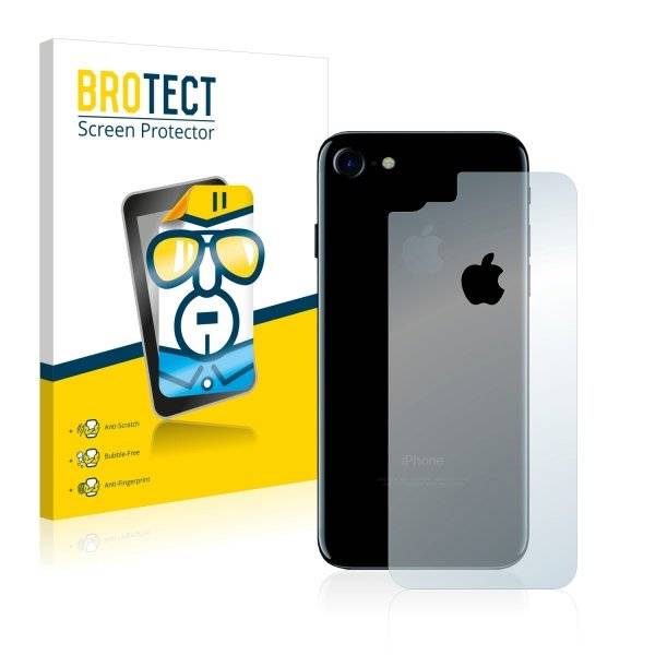 Displayschutzfolie für Apple iPhone 7 Rückseite (gesamte Fläche + LogoCut)