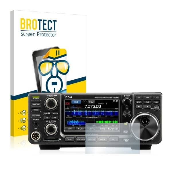 Displayschutzfolie für Icom IC-7300
