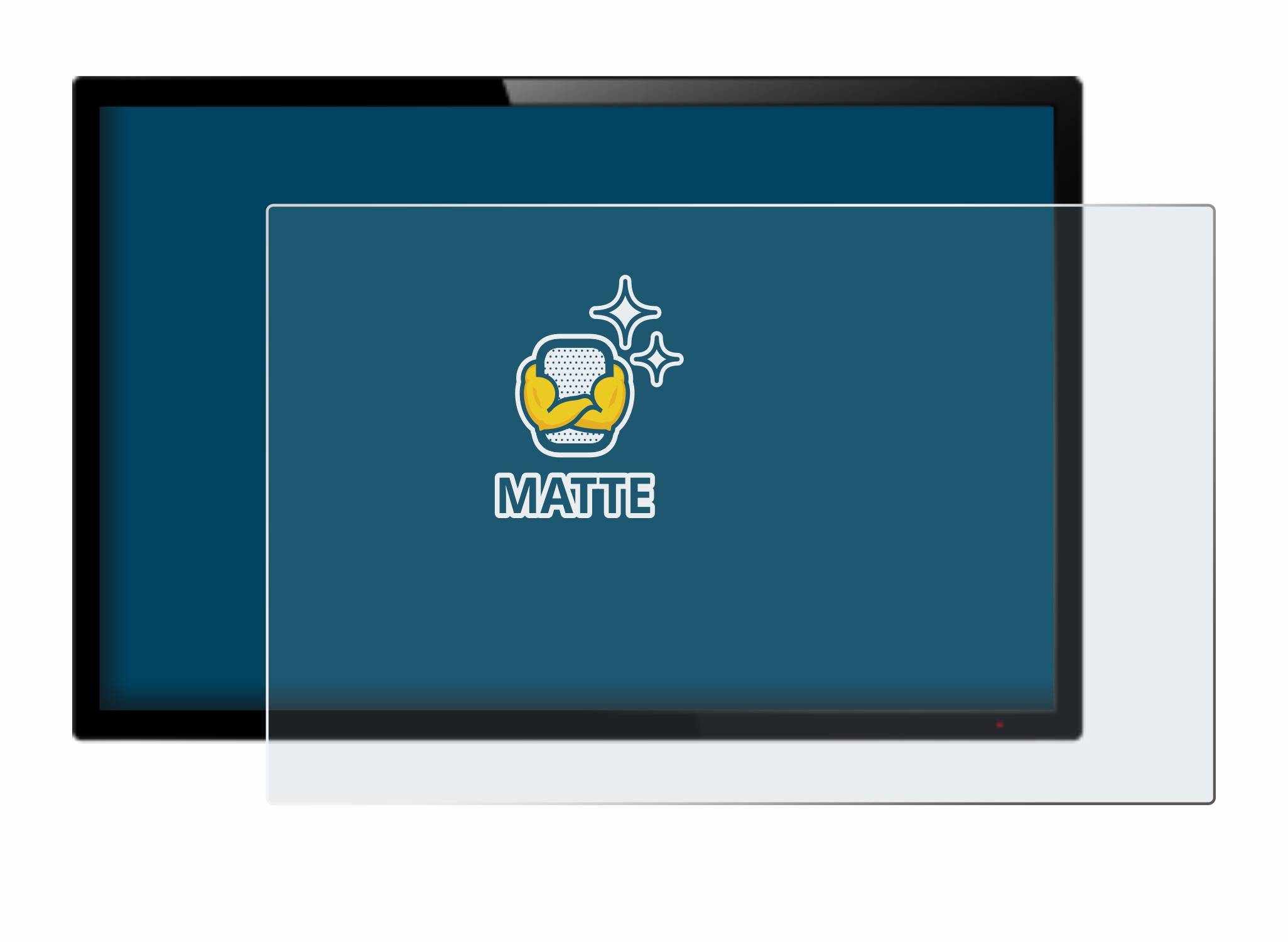 BROTECT Entspiegelungs-Folie für Touch-Panel PCs mit 14 Zoll Displays [310 mm x 175 mm, 16:9]