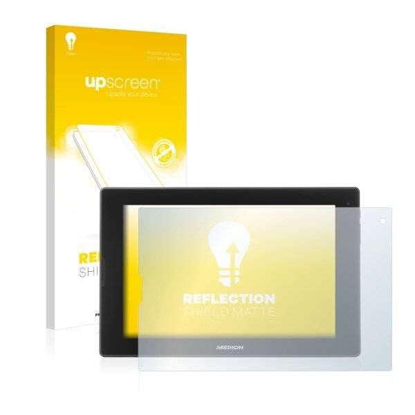 upscreen® Reflection Shield Matte Premium Displayschutzfolie für Medion Lifetab P8912 (MD 99631)