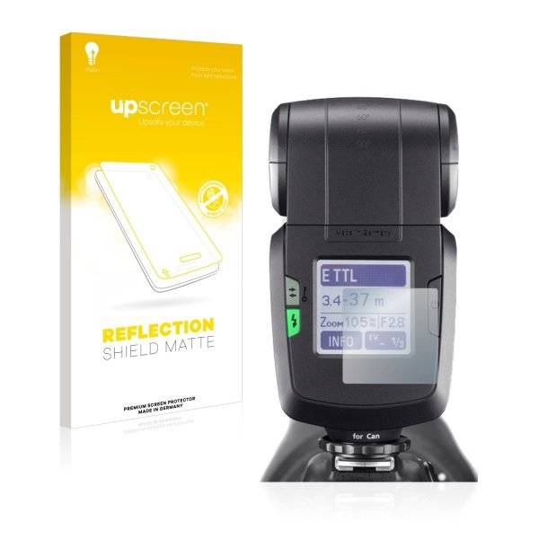 upscreen® Reflection Shield Matte Premium Displayschutzfolie für Metz Mecablitz 52 AF-1 digital