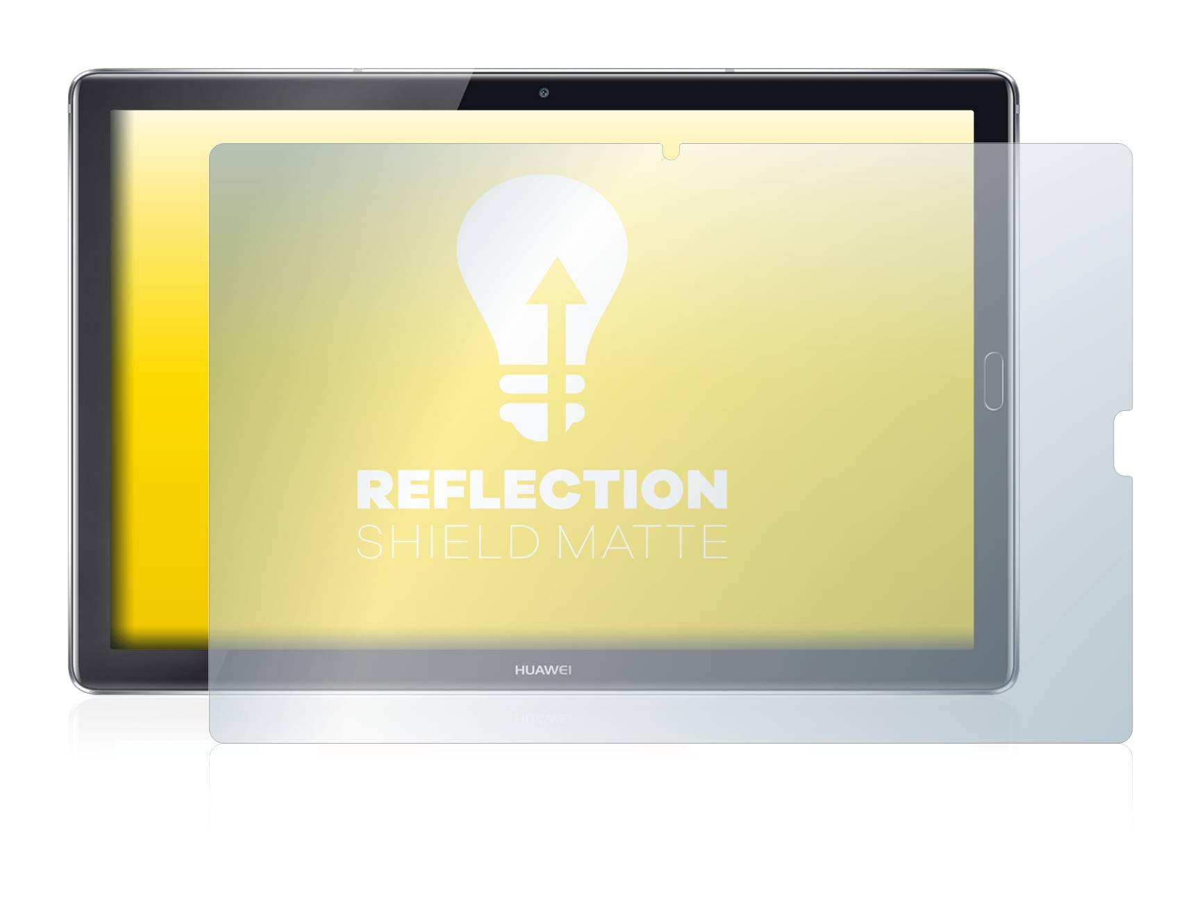 upscreen Reflection Shield Matt Schutzfolie für Huawei MediaPad M5 10.8 Pro