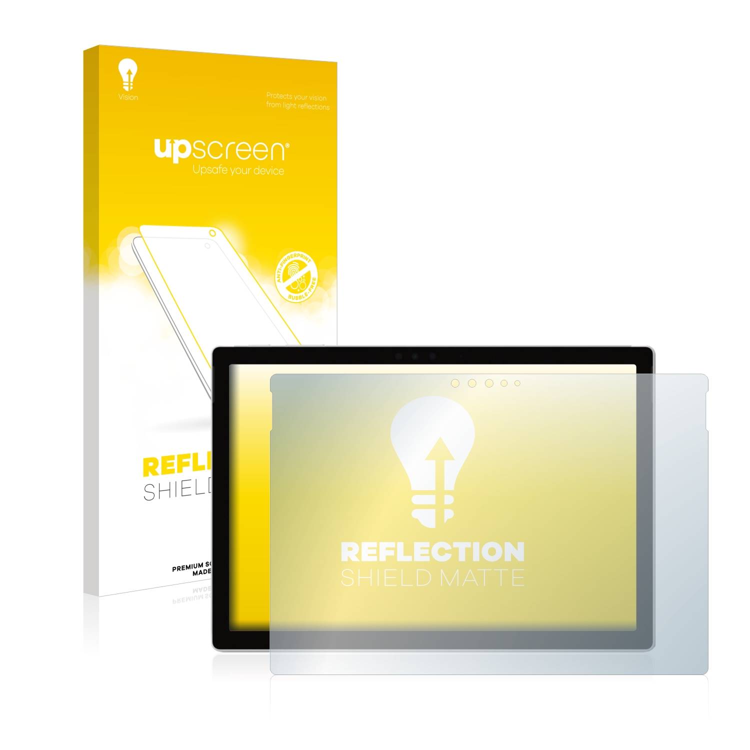 upscreen Reflection Shield Matt Schutzfolie für Microsoft Surface Pro 6
