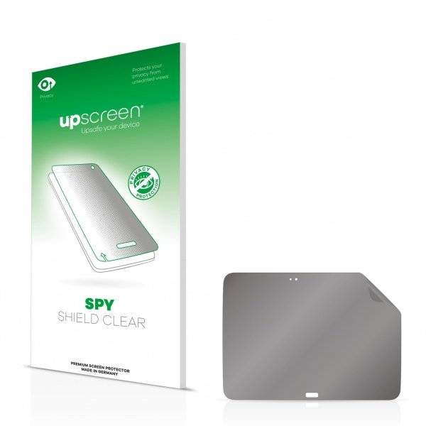 upscreen Spy Shield Clear Premium Blickschutzfolie für Samsung Galaxy Tab 3 (10.1) WiFi P5210