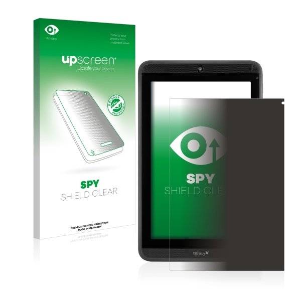 upscreen Spy Shield Clear Premium Blickschutzfolie für Tolino Tab 7