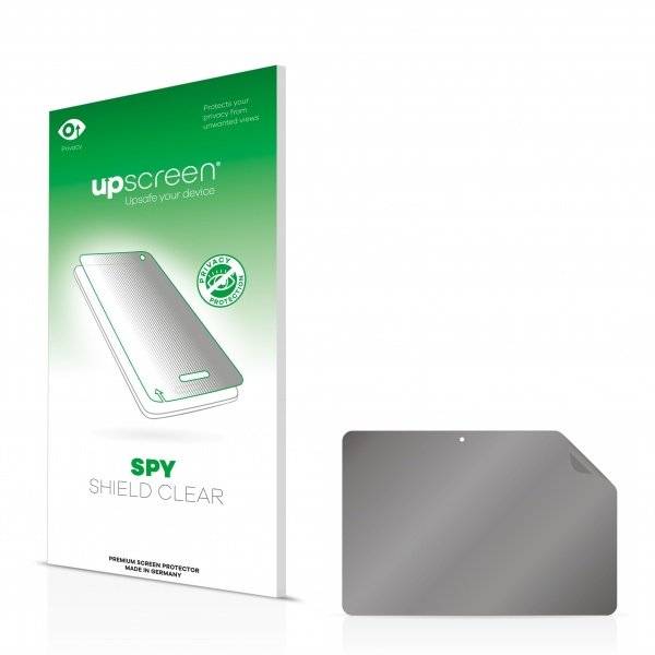 upscreen Spy Shield Clear Premium Blickschutzfolie für Hannspree HannsPad SN1AT71B
