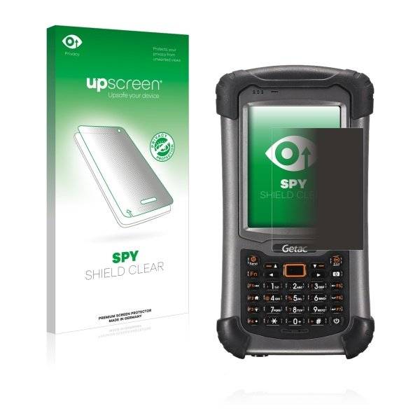 upscreen Spy Shield Clear Premium Blickschutzfolie für Getac PS336