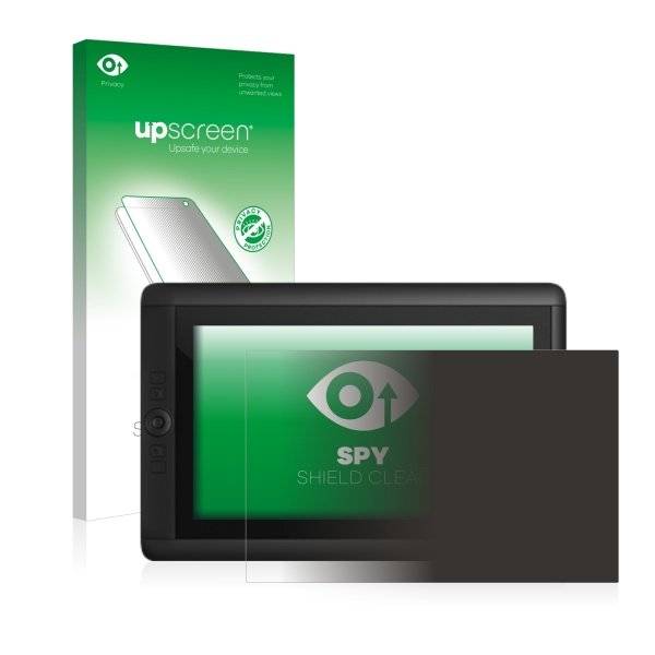 upscreen Spy Shield Clear Premium Blickschutzfolie für Wacom Cintiq 13 HD