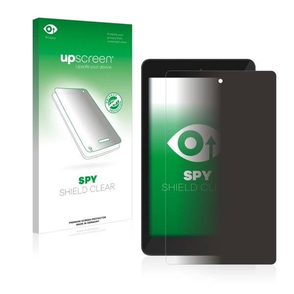 upscreen Spy Shield Clear Premium Blickschutzfolie für TrekStor SurfTab xintron i 7.0
