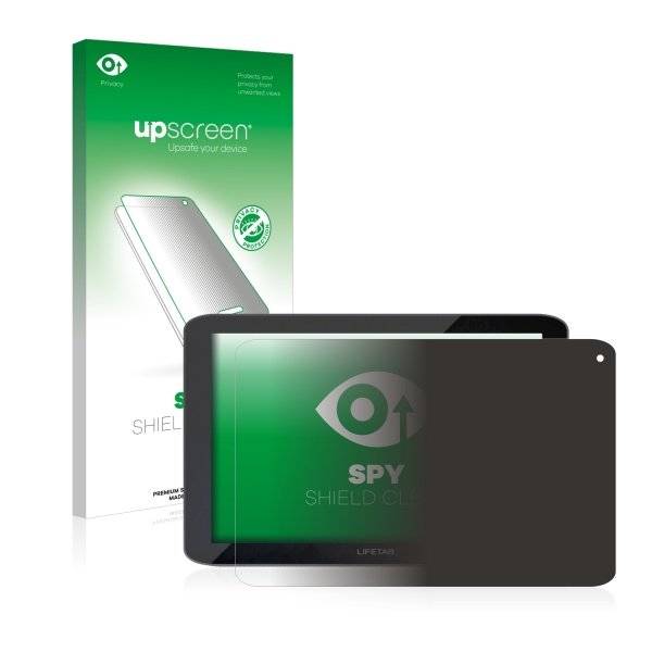 upscreen Spy Shield Clear Premium Blickschutzfolie für Medion Lifetab E10320 (MD98641)