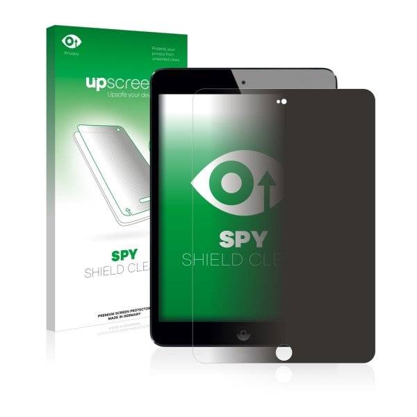 upscreen Spy Shield Clear Premium Blickschutzfolie für Apple iPad Mini 3
