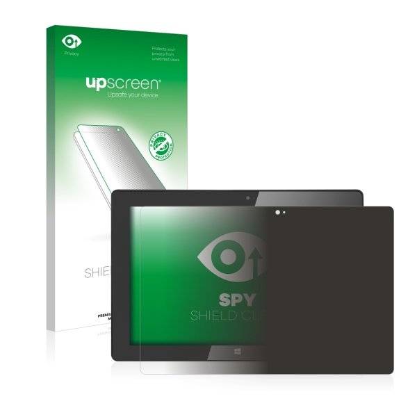 upscreen Spy Shield Clear Premium Blickschutzfolie für Prestigio MultiPad Visconte 3