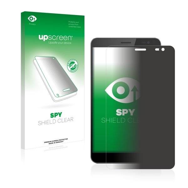 upscreen Spy Shield Clear Premium Blickschutzfolie für HP Slate 7 Voicetab Ultra 3900nz
