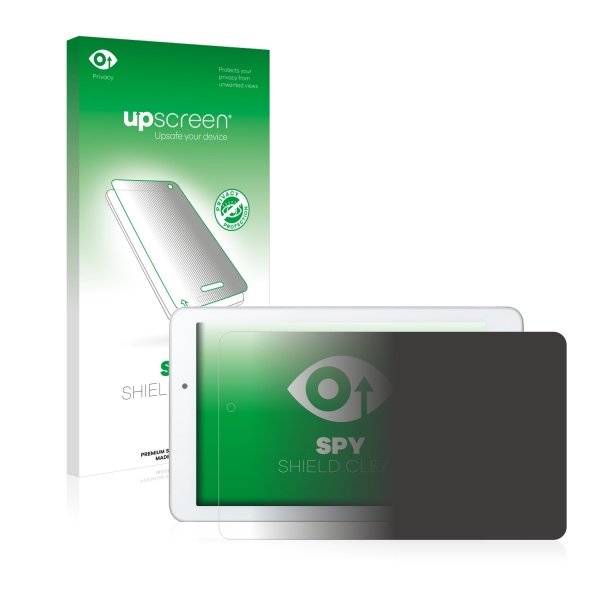 upscreen Spy Shield Clear Premium Blickschutzfolie für Acer Iconia Tab 8 A1-841HD