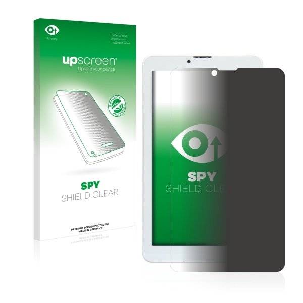 upscreen Spy Shield Clear Premium Blickschutzfolie für Mediacom SmartPad 7.0 S2 3G M-MP7S2B3G