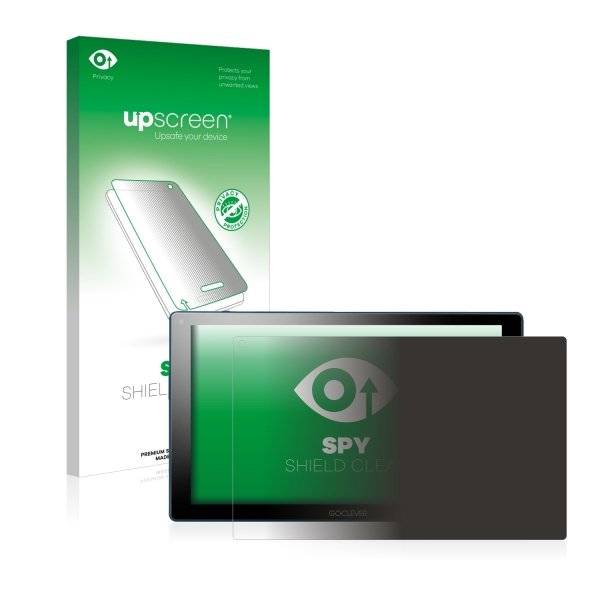 upscreen Spy Shield Clear Premium Blickschutzfolie für GoClever Quantum 1010N