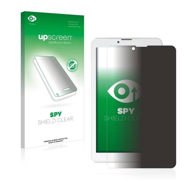 upscreen Spy Shield Clear Premium Blickschutzfolie für i.onik TM3 Serie 1 - 7?