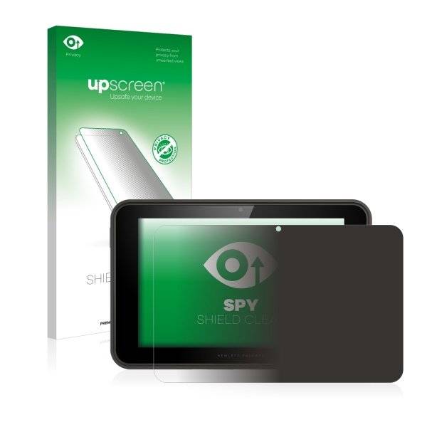 upscreen Spy Shield Clear Premium Blickschutzfolie für HP Pro Slate 10 EE