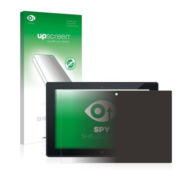 upscreen Spy Shield Clear Premium Blickschutzfolie für Odys Wintab 9 plus 3G