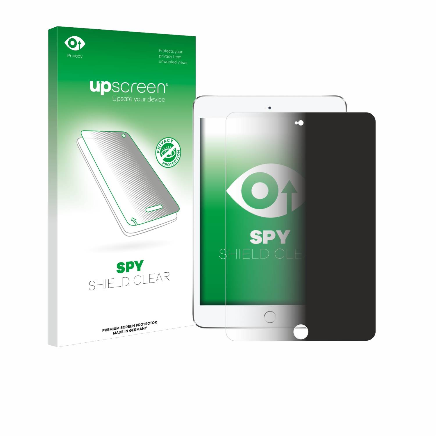 upscreen Spy Shield Sichtschutz-Folie für Apple iPad Mini 4 2015