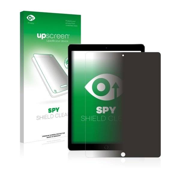 upscreen Spy Shield Clear Premium Blickschutzfolie für Apple iPad Pro 12.9 (2015)