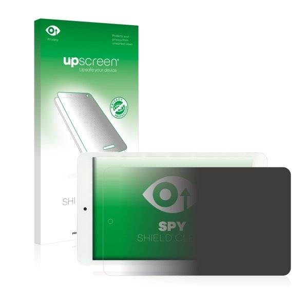 upscreen Spy Shield Clear Premium Blickschutzfolie für i.onik TW 8