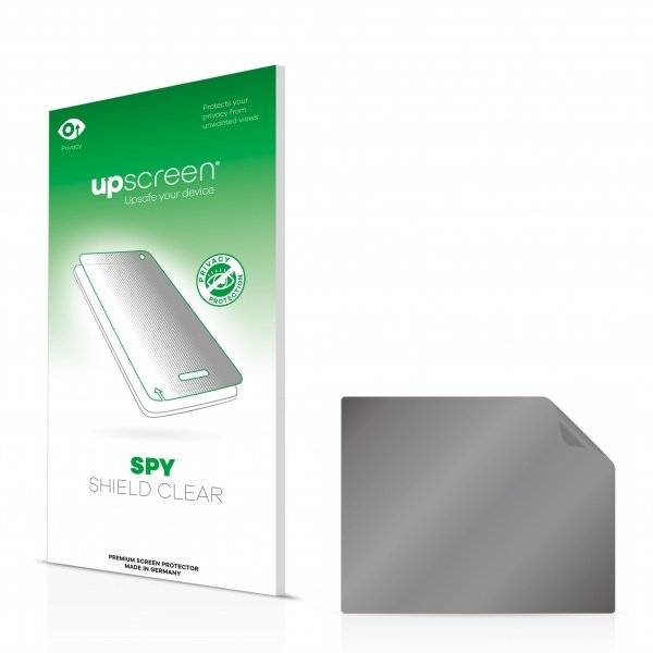 upscreen Spy Shield Clear Premium Blickschutzfolie für 3M Micro Touch M1700SS (USB)