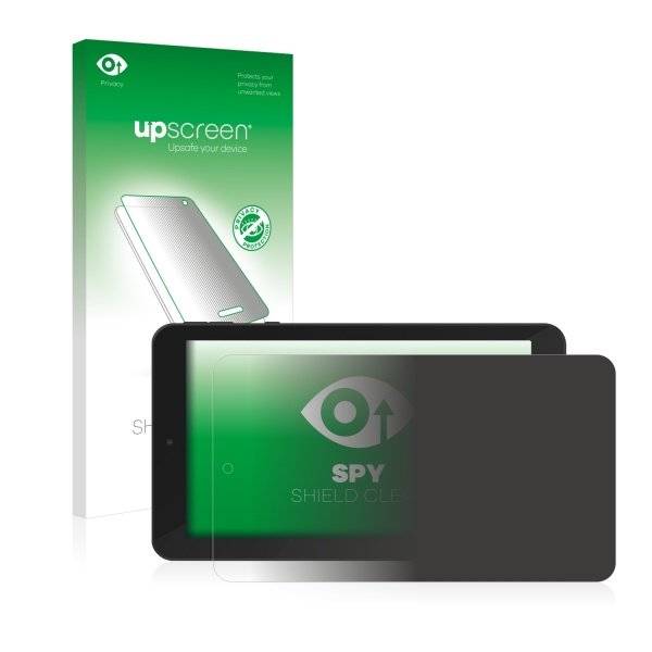 upscreen Spy Shield Clear Premium Blickschutzfolie für TrekStor SurfTab Wintron 7.0