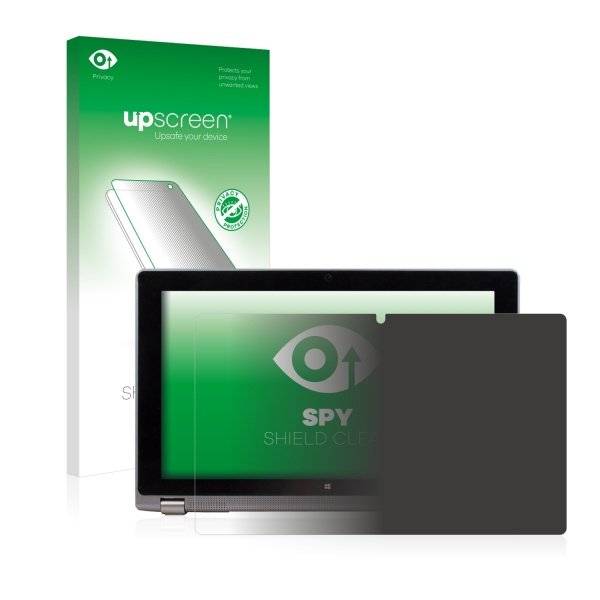 upscreen Spy Shield Clear Premium Blickschutzfolie für Point of View Mobii WinTab P1160W
