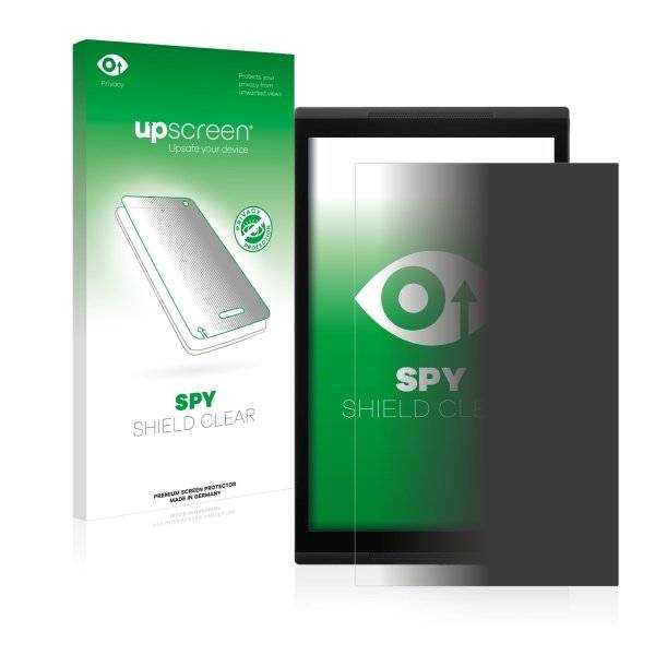 upscreen Spy Shield Clear Premium Blickschutzfolie für Medion Lifetab S10351 (MD 99666)