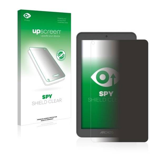 upscreen Spy Shield Clear Premium Blickschutzfolie für Archos 70b Neon