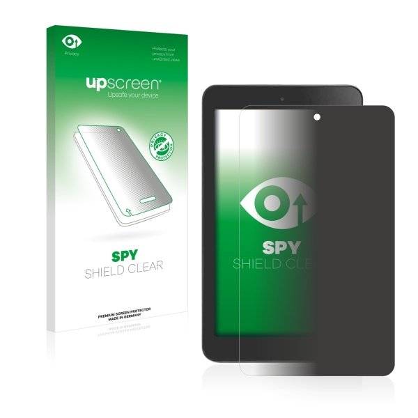 upscreen Spy Shield Clear Premium Blickschutzfolie für Alcatel One Touch Pop 7 LTE