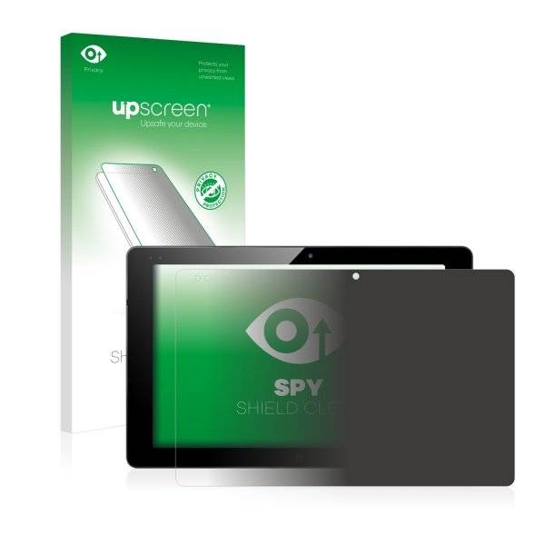 upscreen Spy Shield Clear Premium Blickschutzfolie für Cube iWork 10 Ultimate