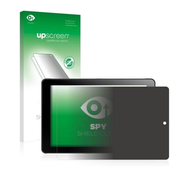upscreen Spy Shield Clear Premium Blickschutzfolie für Odys Windesk 9 plus 3G V2