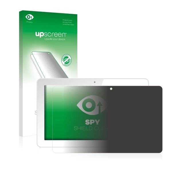 upscreen Spy Shield Clear Premium Blickschutzfolie für Odys Maven 10 Pro