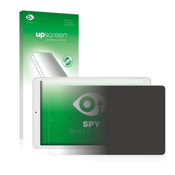 upscreen Spy Shield Clear Premium Blickschutzfolie für Alcatel Pixi 3 (10.0)