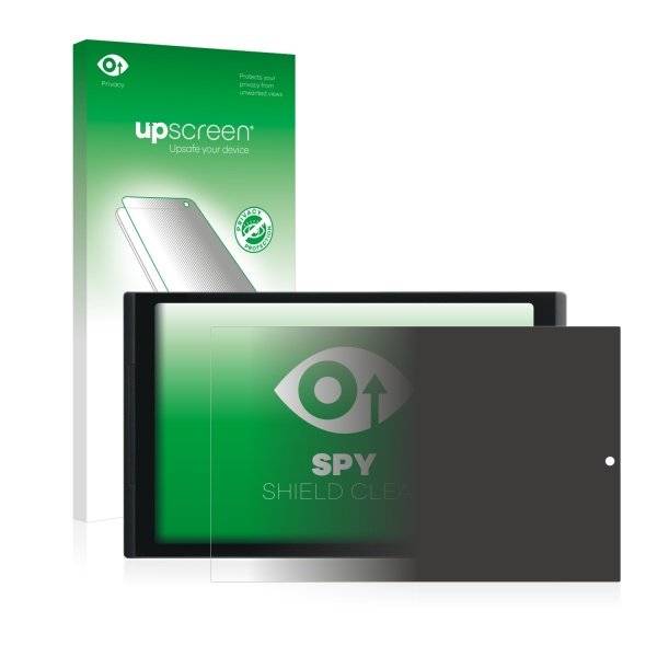 upscreen Spy Shield Clear Premium Blickschutzfolie für Medion Lifetab X10302 (MD 60347)