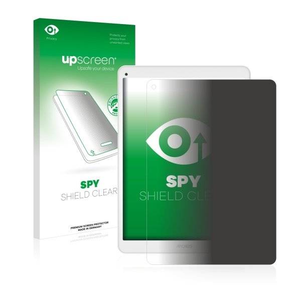 upscreen Spy Shield Clear Premium Blickschutzfolie für Archos 97c Platinum